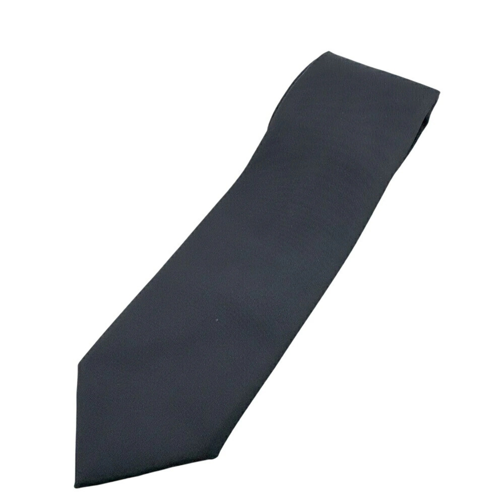 PRADA Re-Nylon Triangle Plate Tie, Black